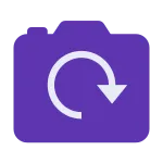 Rotate Camera SVG Icon